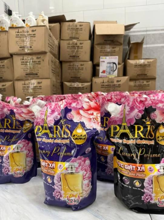   Nước giặt xả Paris - Hương Thơm Nước Hoa Pháp